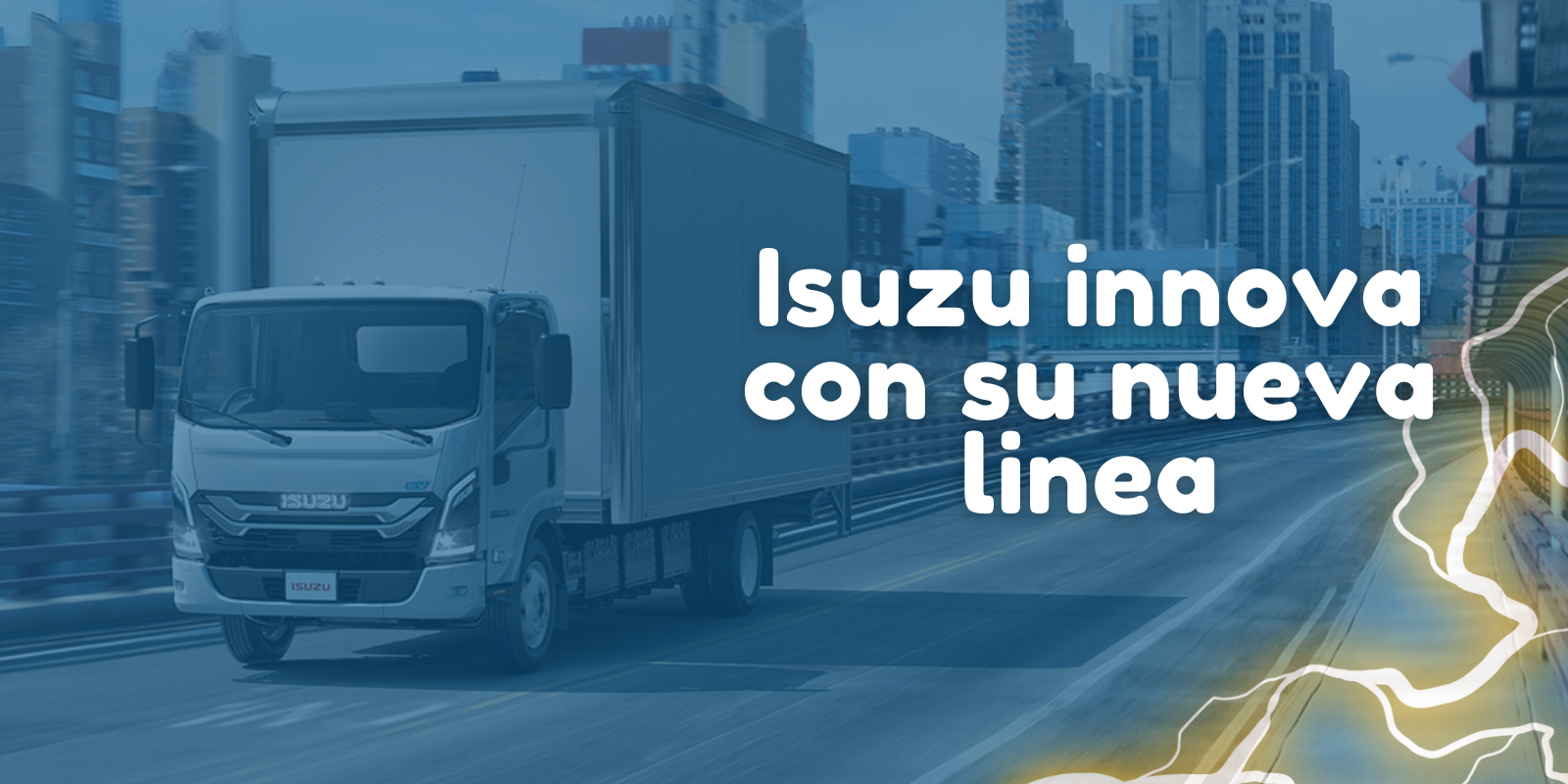 Isuzu innova con su nueva línea